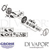 Grohe Grohtherm SmartControl Thermostat Spares